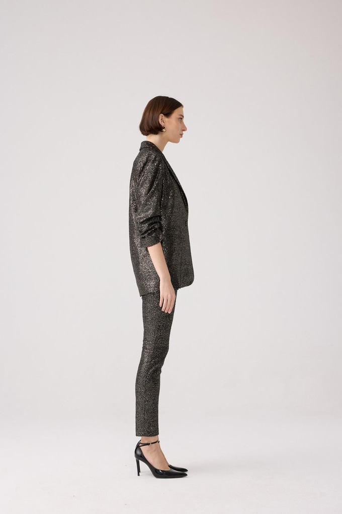 Gold Sequin Trousers