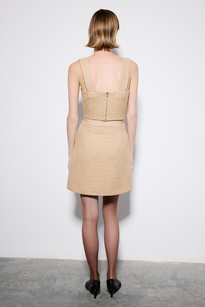 Tüvit Camel Mini Etek