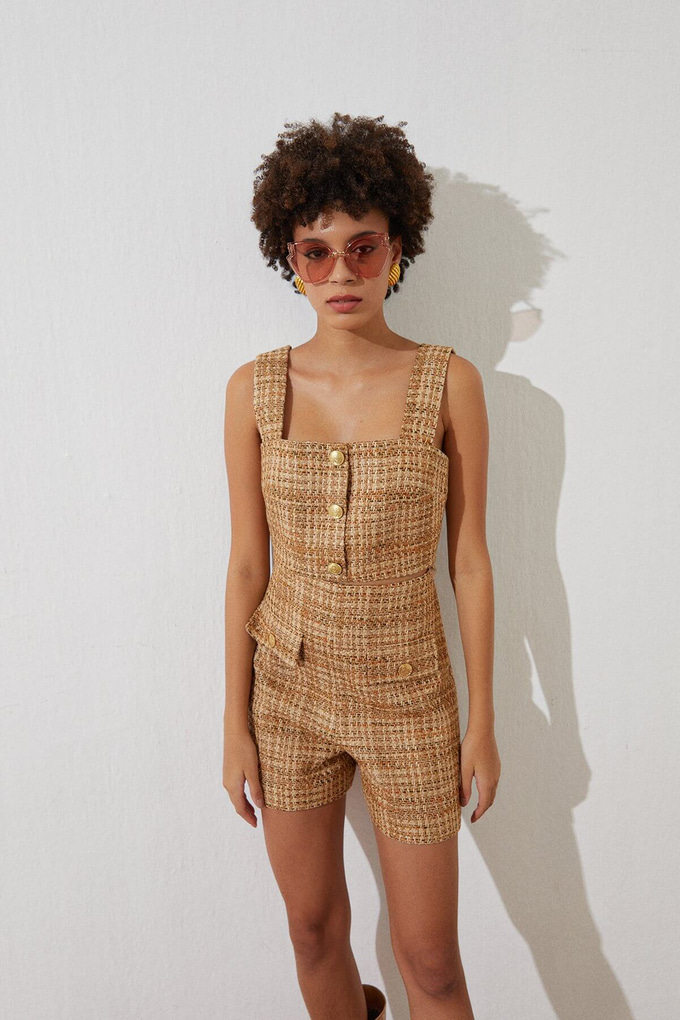 Tüvit Crop Top