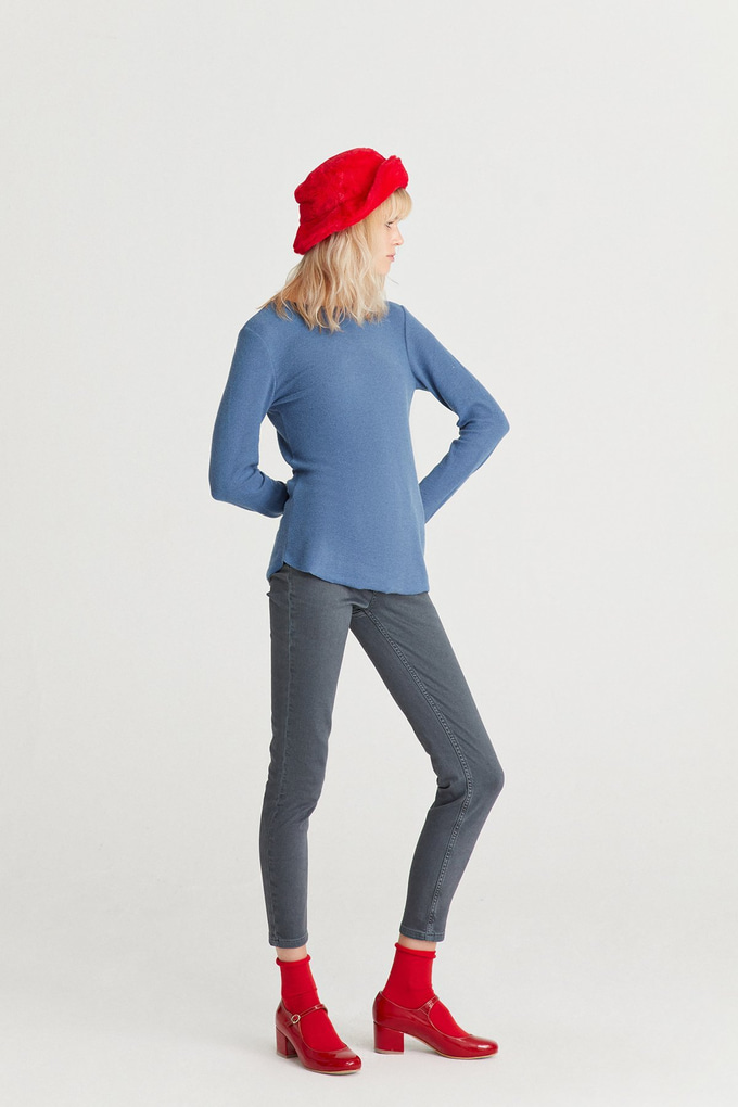 Uzun Kollu Basic Bluz