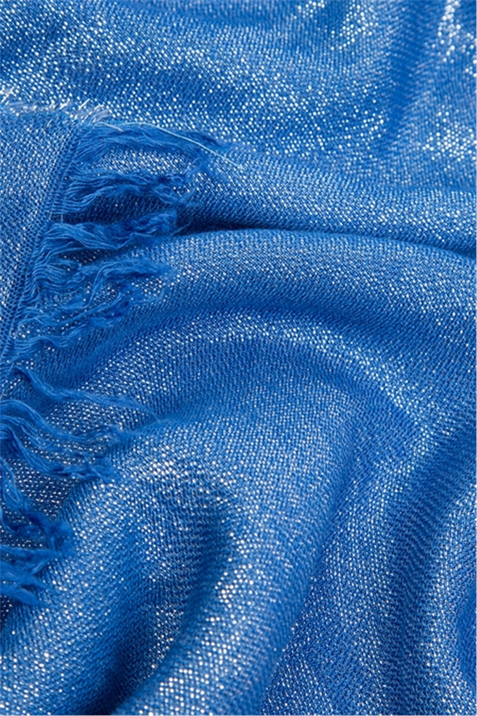 Xt18Sp202 Parıltılı Şal Royalblue