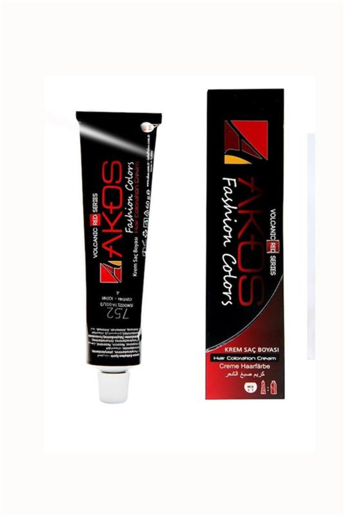 Akos Saç Boyası 7.52 Çilek 60gr