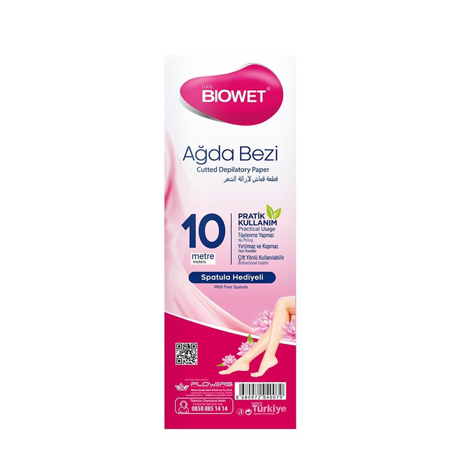 Biowet Ağda Bezi  Dilimli 10 Metre