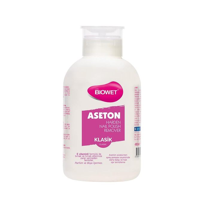 Biowet  Aseton Pompalı Klasik 450ml