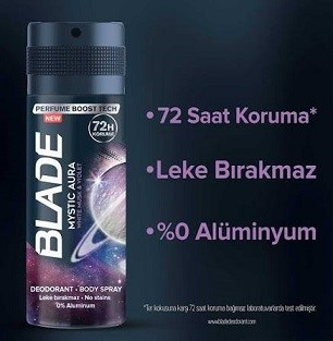 Blade Deodorant Mystick Aura 150ml