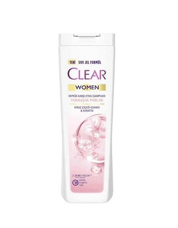 Clear Şampuan Bayan Yumuşak Parlak 350ml