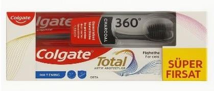 Colgate Diş Macunu 50ml Total Active +Diş Fırçası 360
