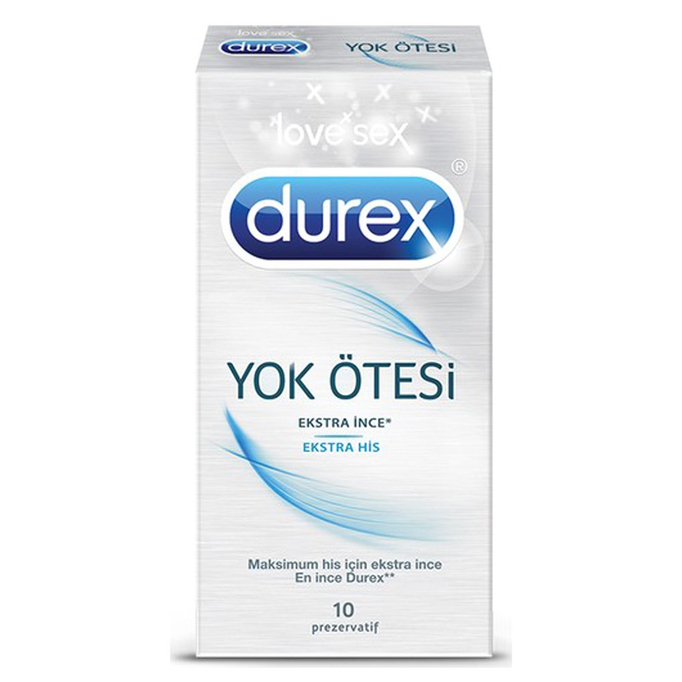 DUREX PREZERVATİF*YOK ÖTESİ EKSTRA HİSSE
