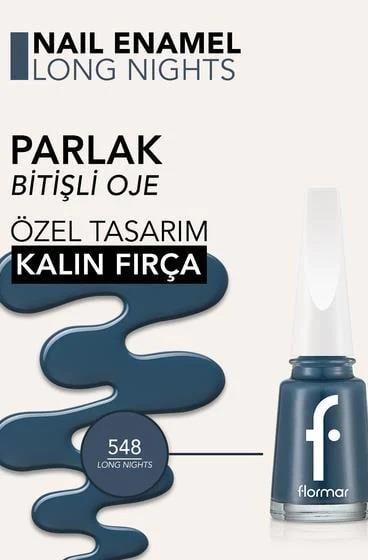 Flormar Oje 548 Long Night