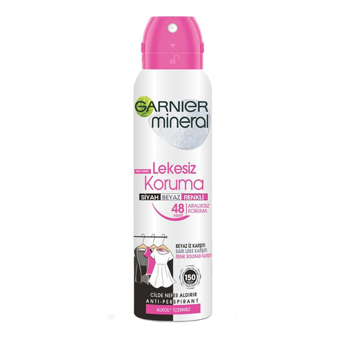 GARNIER MİNERAL DEO 150ML LEKESİZ KORUMA