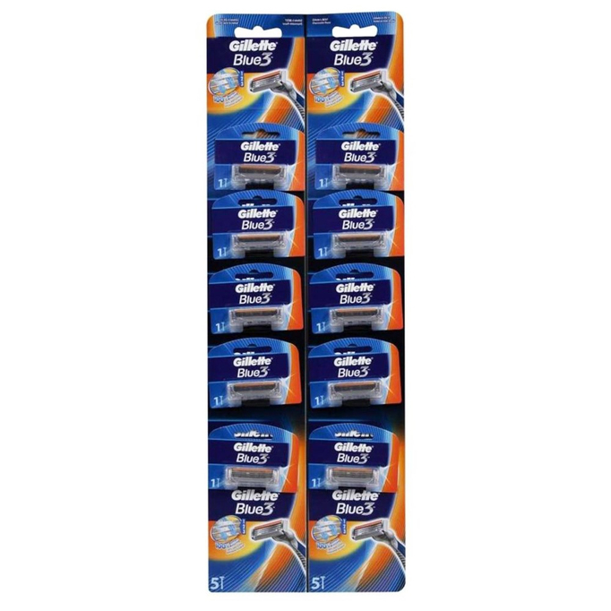 GILLETTE BLUE 3 KARTELA 10'LU