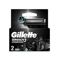 Gillette Mach 3 Charcoal Yedek 2'li