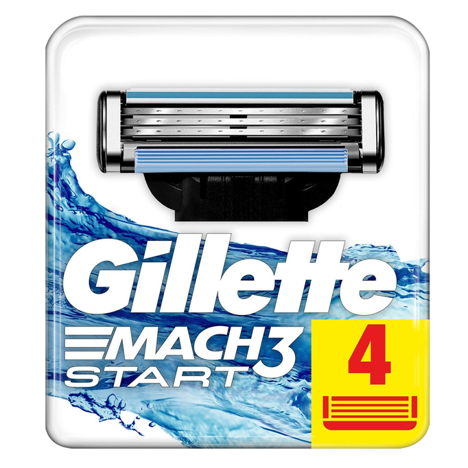 Gillette Mach 3 Start Yedek 4'lü