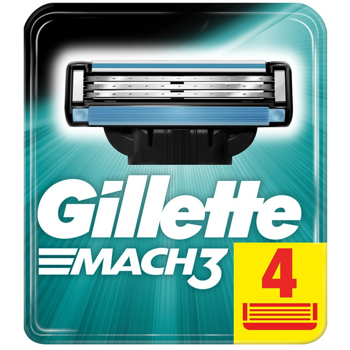 GILLETTE MACH3 4'LU YEDEK