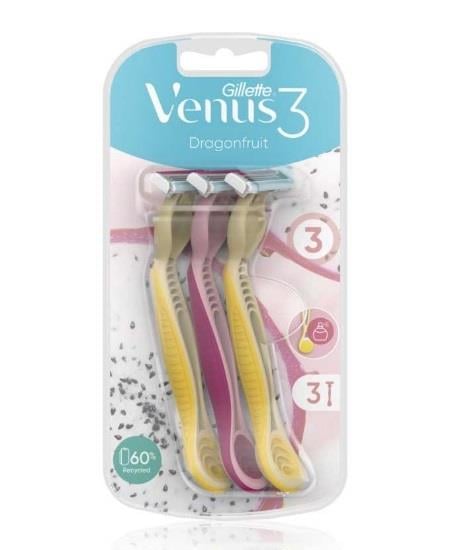 Gillette Venüs 3 Dragon Fruit Tıraş Bıçağı