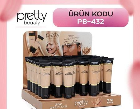 Gold Pretty Derma Fondöten PB-432