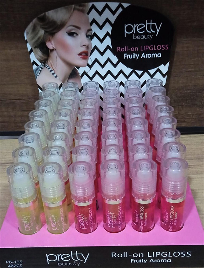 Gold Pretty Rol on LipGloss Pb-195