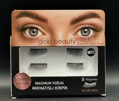 Gold Takma kirpik Manyetik M-01-02-03-04