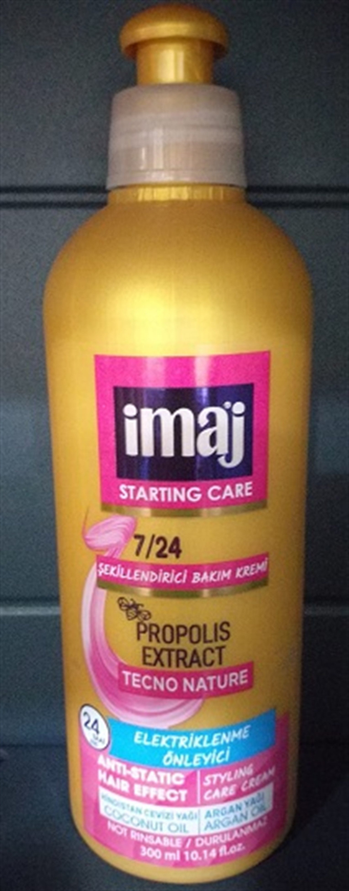 İmaj Saç Kremi 7/24 Hindistan Cevizi-Argan Yağı 300ml