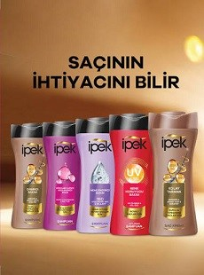 İpek Şampuan Seramid - Argan Yağı - Keratin* 480ml