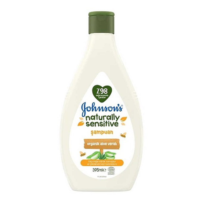 Johnsons Baby Naturally Sensitive Şampuan 395ml