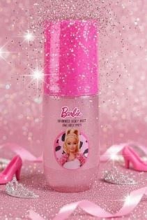 Kiva Barbie 2 Çocuk Body Mist Simli Vücut Spreyi 150ml