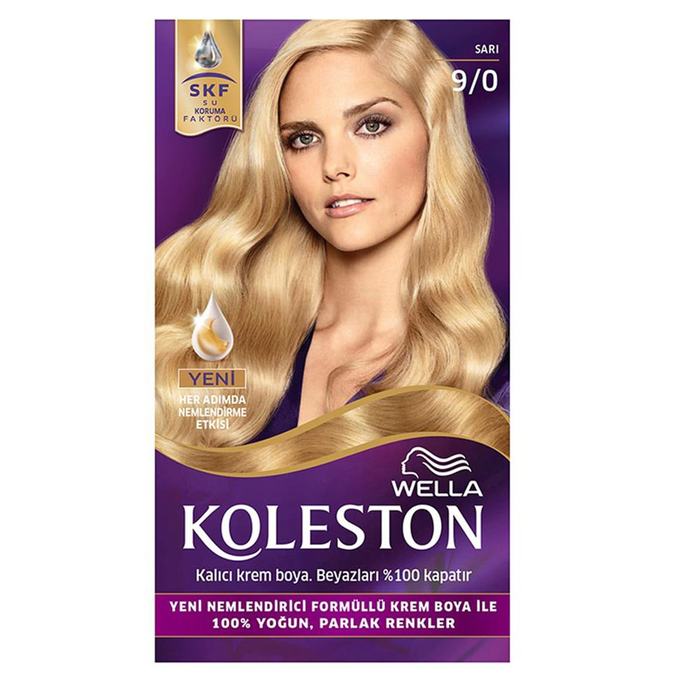 Koleston Saç Boya Set Sarı 9/0