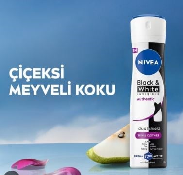 Nivea Deodorant Bayan İnsible Authentıc 150ml