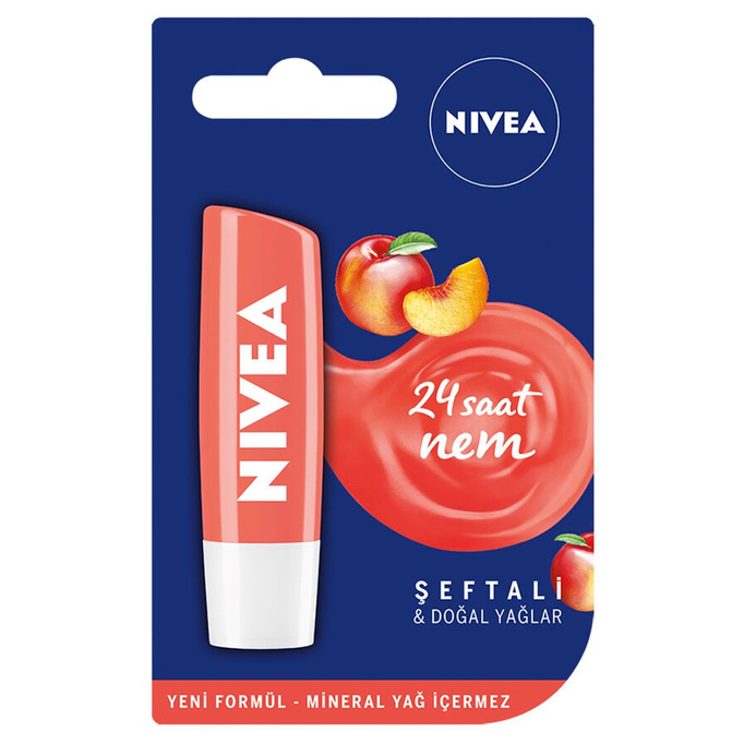 NIVEA LİP CARE ŞEFTALİ*24