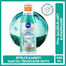 Nivea Visage Derma Skin Clear Temizleme Suyu 200ml