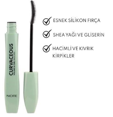 Note Maskara Volume Curl Curvaceous
