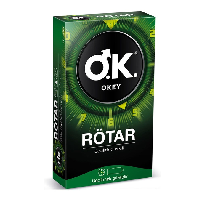 OKEY PREZERVATIF(1)RÖTAR*10