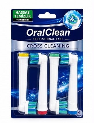 Oral Clean Yedek Başlık Cross*12 No-003