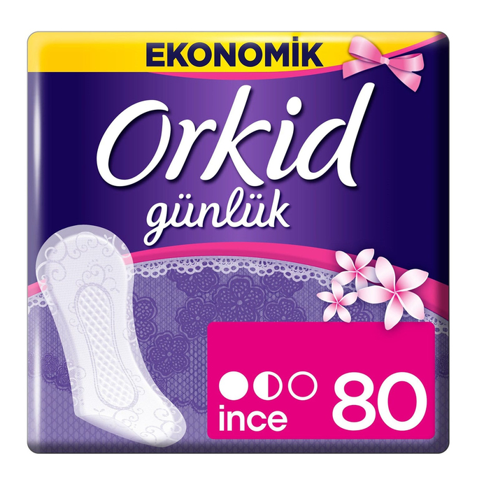 Orkid Günlük Yaprak Pamuksu İnce 80lı