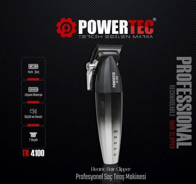 Powertec Saç Traş Makinası Tr 4100