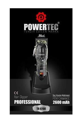 Powertec Traş Makinası  Tr 8700