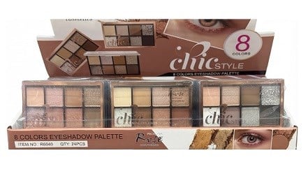 Rose Göz Farı 8'li Chic Style R-6040
