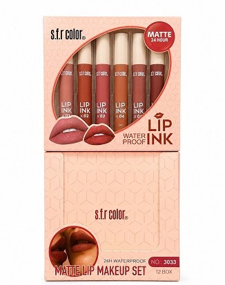 Rose Lip Color Water Prof 6 Lı  No:3033