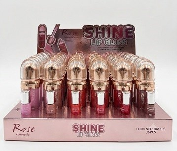 Rose Lip glos Shıne 6 Renk Ton Rmk-03 *36