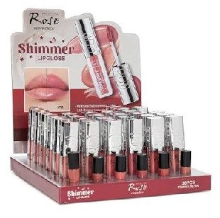 Rose Lip Gloss Shimmer Likit Ruj *36RL-7176