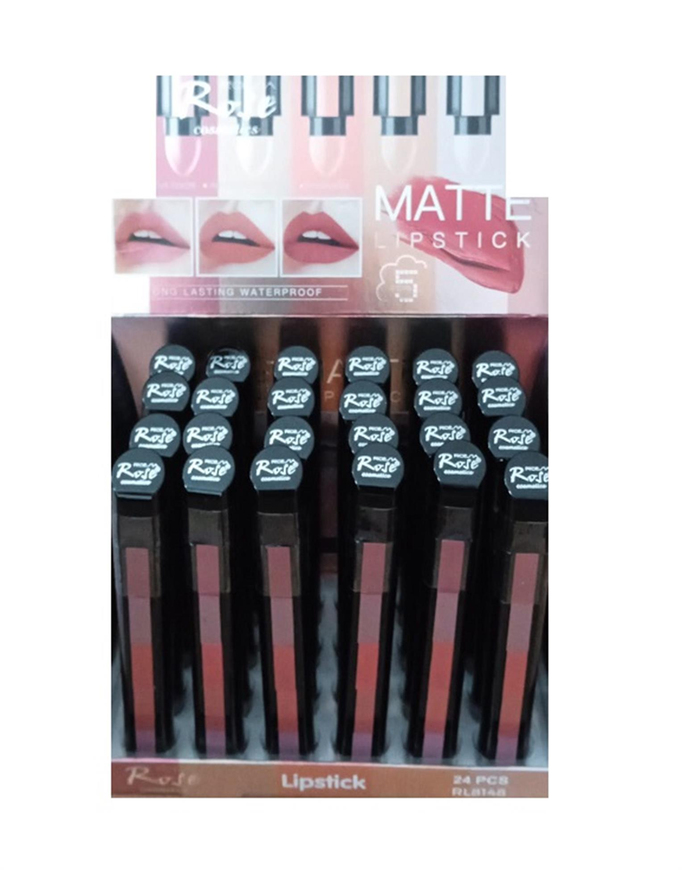 Rose Matruşka Matte Ruj 5li*24RL-8148