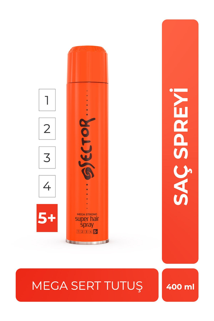 Sector Saç Spreyi Mega Strong 400ml