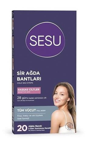 Sesu Ağda Bandı Hassas Cilt 20'li
