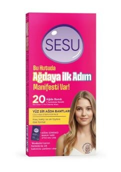 Sesu Yüz Ağda Bandı İlk Adım 20li
