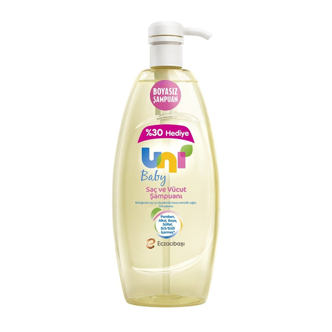 UNI BABY ŞAMPUAN 900ML*8