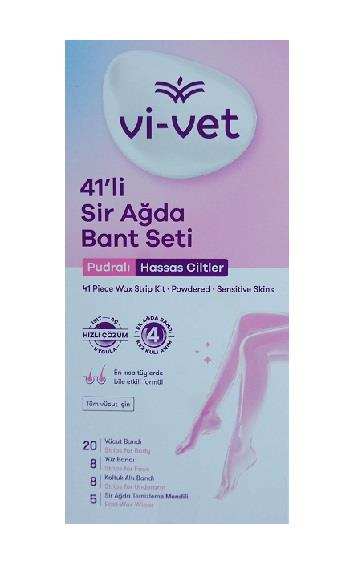 Vivet Sir Ağda Vücut Bandı Pudralı