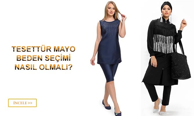 Tesettür Mayo Beden Seçimi Nasıl Olmalı?