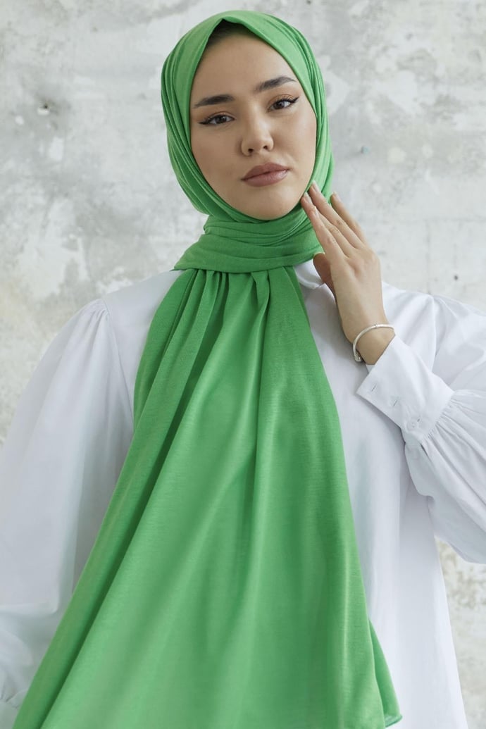 Liny Penye Şal - Yeşil
