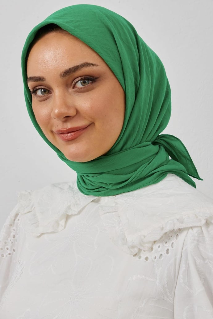 Organik Fresh Eşarp - Yeşil