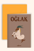 Burç Astroloji 10x15 Hediye Tebrik Kartı Oğlak 
